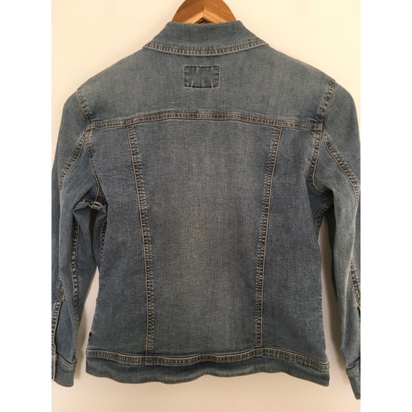 VTG Ralph Lauren Polo Jeans Co. Blue Jean Jacket Womens Sz S Cowboy Rodeo Y2K - Picture 13 of 16